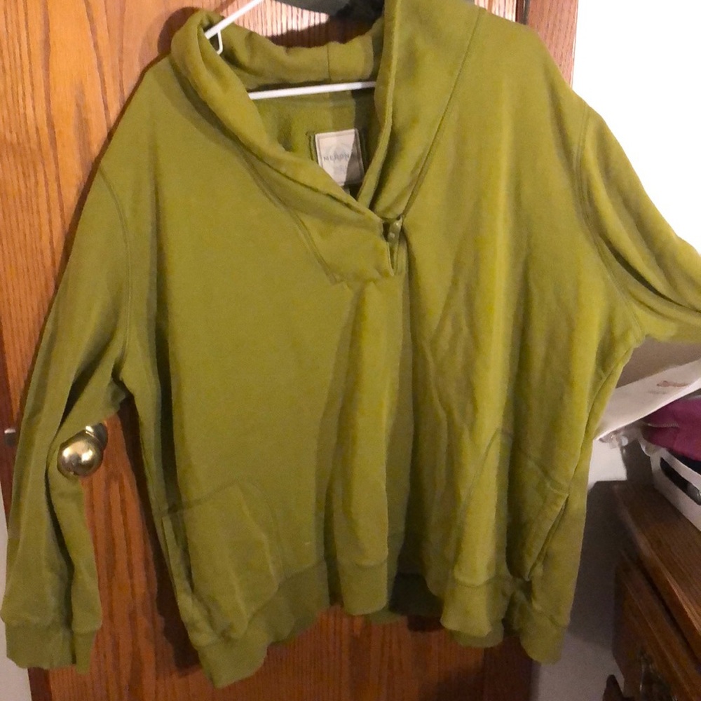 Green sweater